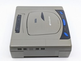 SEGA Saturn HST-3210 Gray Console Complete Set Tested Japan NTSC-J