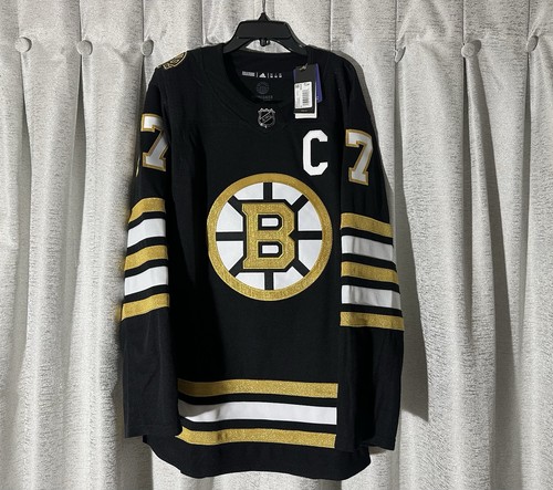 Boston Bruins 100th Anniversary #35 Bergeron Adidas Hockey Jersey Size 52 NWT