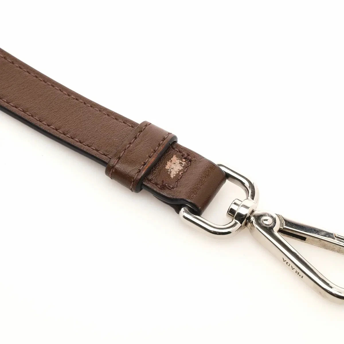 Prada Vitello Daino BN2865 Brown Tote Bag thumbnail 11