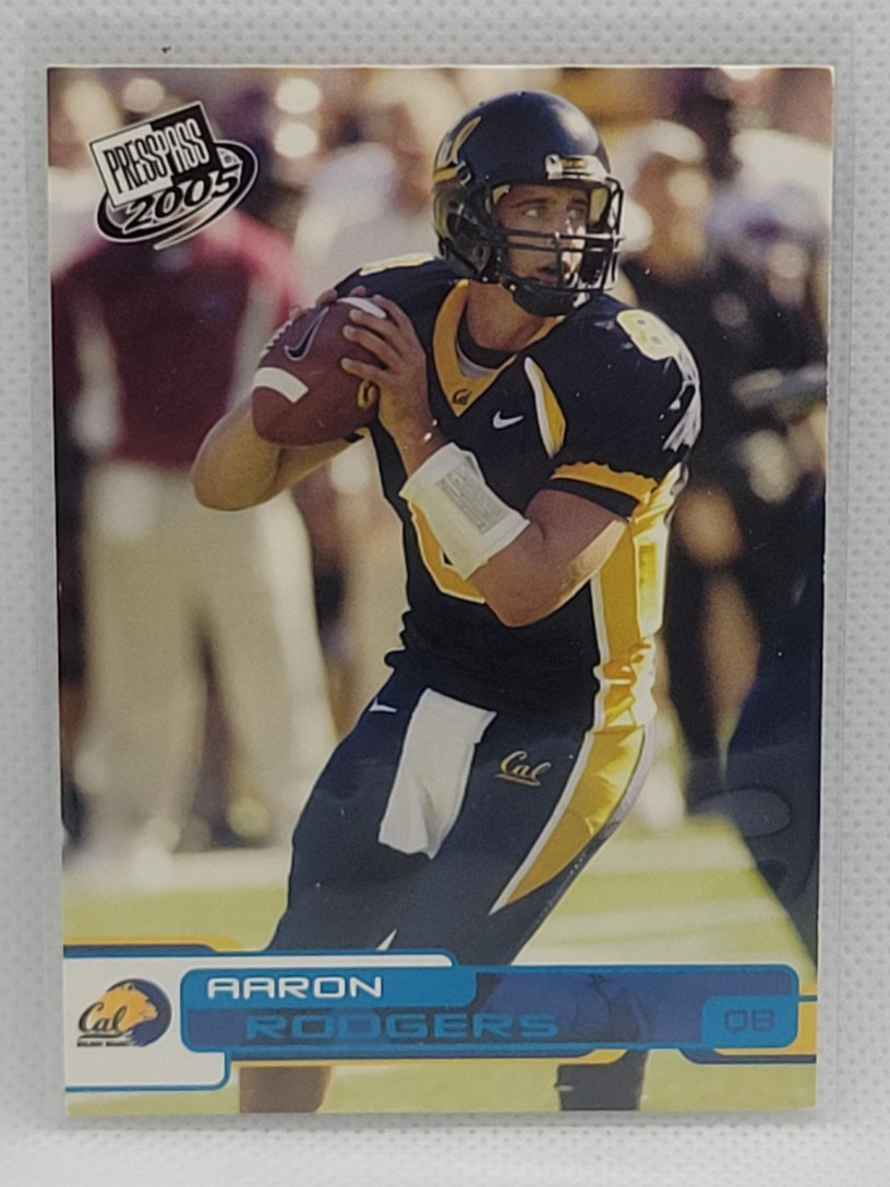 2005 Press Pass Aaron Rodgers Blue #B9 Cal