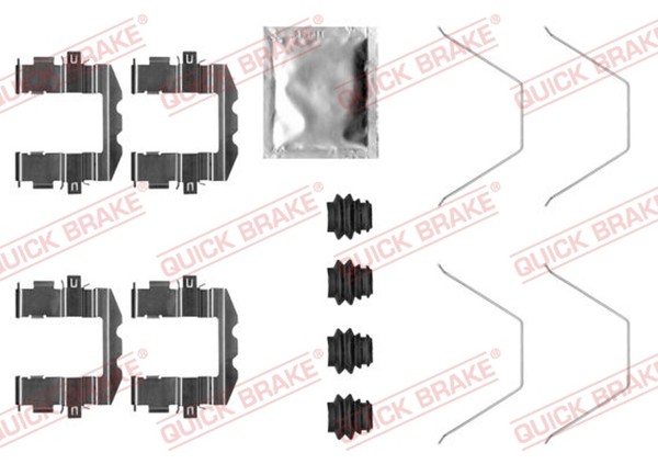 ZubehöRsatz Scheibenbremsbelag Quick Brake 109-0057 FüR KIA QL Sportage Volvo TL-image