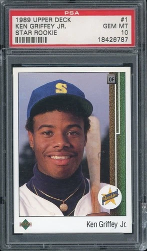 PSA 10 Ken Griffey Jr. 1989 Upper Deck Star Rookie #1 RC