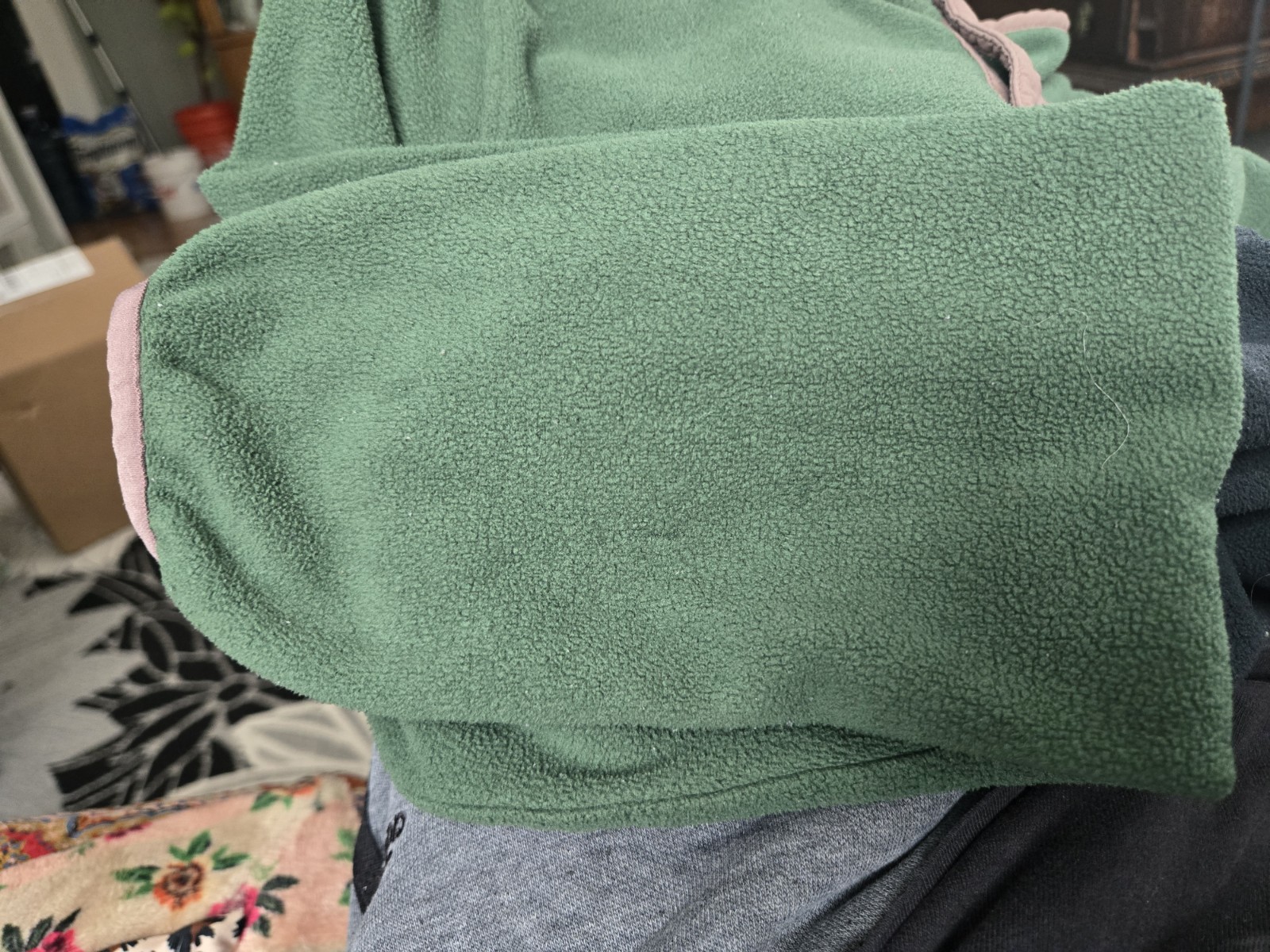 Womens Patagonia T-snap Pullover Fleece Green Size Medium Used thumbnail 9