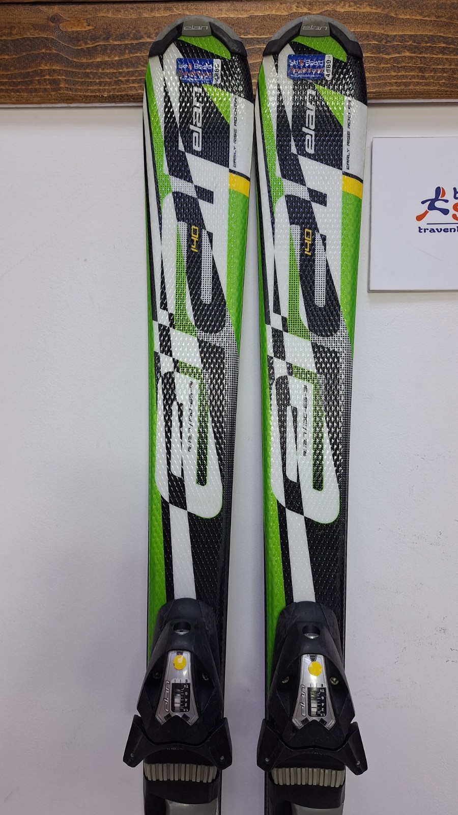 Sci Elan Exar Pro 140 cm + attacchi Elan ESP 7,5 sport neve inverno divertime... foto 2