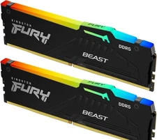 32GB Kingston Technology Fury Beast RGB DDR5 5600MHz Dual Memory Kit (2 x 16GB)