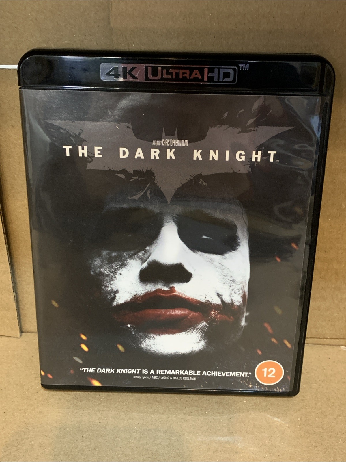 The Dark Knight [4K UHD Blu-ray] [Region Free] [2008]