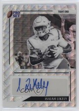 2022 Leaf Pro Set Metal Black & White Silver Wave 25/40 Isaiah Likely Auto 0rd2