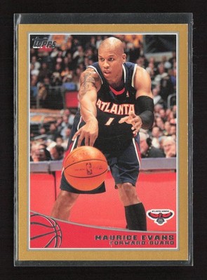 2009-10 Topps #10 Maurice Evans Gold #/2009