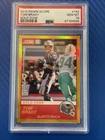 2019 Panini Score Gold Zone /50 PSA 10 Tom Brady