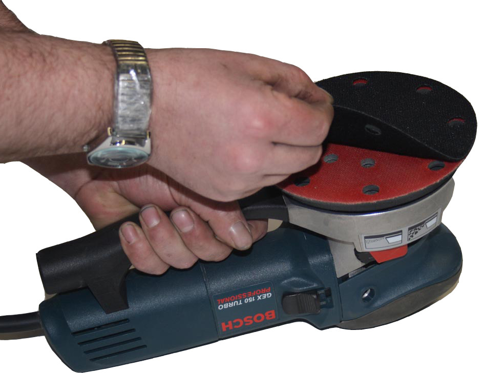 Pad Saver Protector Pad for Sanding pad 150mm 6 holes BOSCH DeWalt