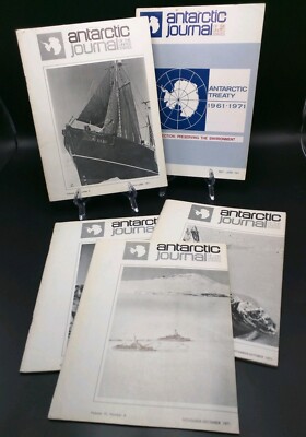 ANTARCTIC JOURNAL National Science Foundation 1971 Lot of 5 United States 
