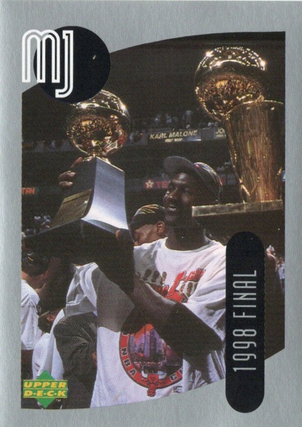 1998-99 Upper Deck MJ64 Michael Jordan Chicago Bulls NBA Basketball Sticker