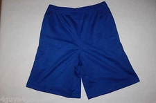 Boys Shorts ROYAL BLUE Netted ATHLETIC SPORTS Double Layer SIZE XS 4-5
