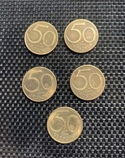 1950 1960 (x2) 1961 1962 - 50 GROSCHEN COINS - AUSTRIA Republik Osterreich