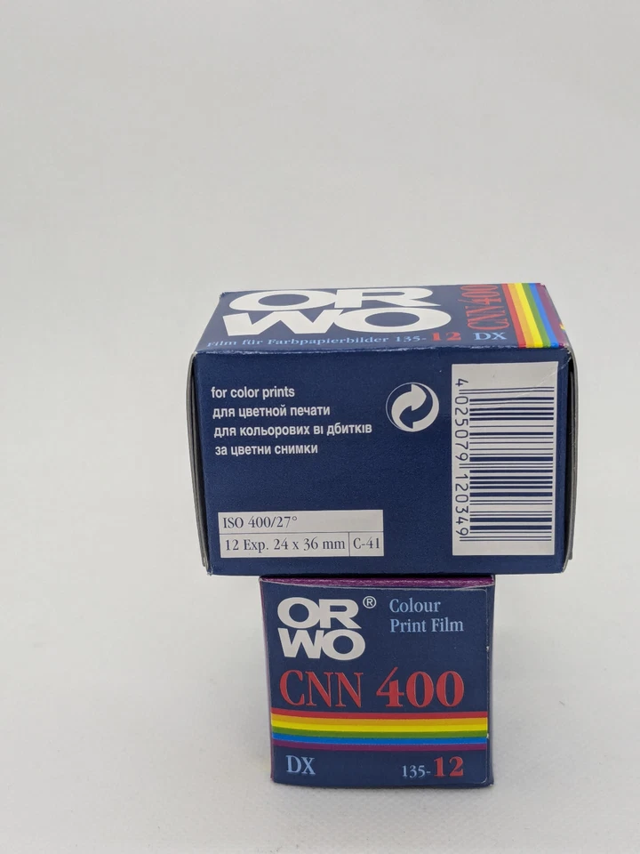2x ORWO CNN 400 Color TESTED, 12 Exp, ISO 400 35mm LOMO - Bild 3 von 4