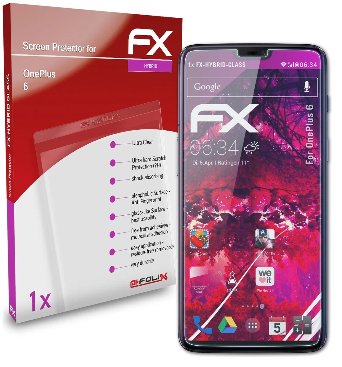 PELLICOLA VETRO 3MK ARC+ per OnePlus 10 Pro 5G
