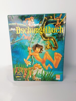 Das Dschungelbuch IBM PC 3,5'' Floppy Spiel, Big Box Win.95, 1994.
