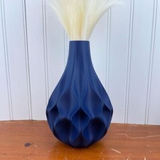 Modern 3D Printed Vase, Abyssal Flower Vase, Multiple Colors