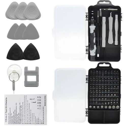 115 in 1 Magnetic Precision Repair Screwdriver Set PC Phone Electronics Tool Kit - Picture 5 of 24