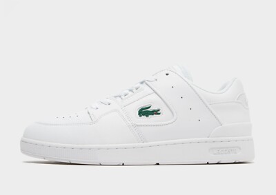 Original Lacoste Court Cage 0721 1 SMA  (Herren Größe UK 8 & 8,5) weißes Leder