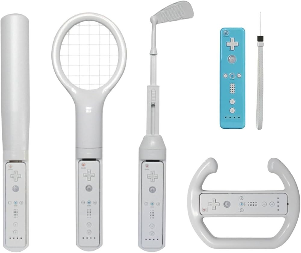 wii＆wiiU ソフト＆コントローラーお得セット Nintendo Wii 28 in 1 Sports Pack with complete set of add-ons