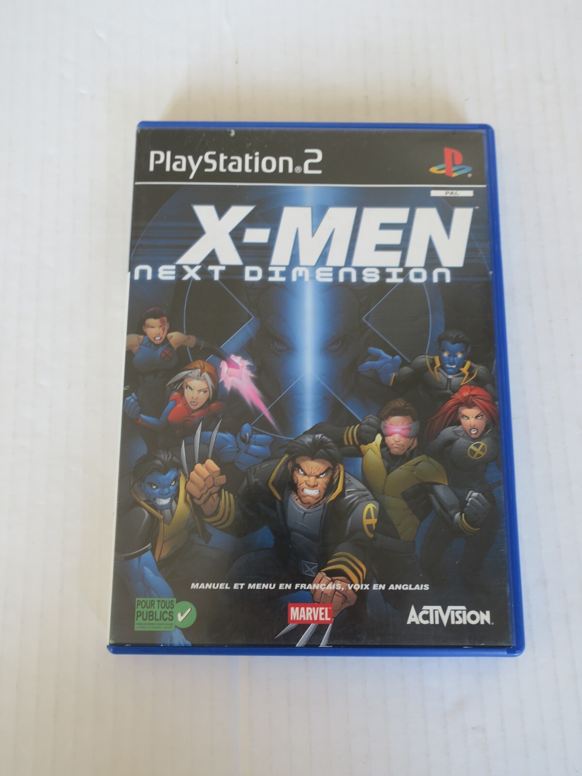X-MEN  : NEXT DIMENSION    ----- pour PS2
