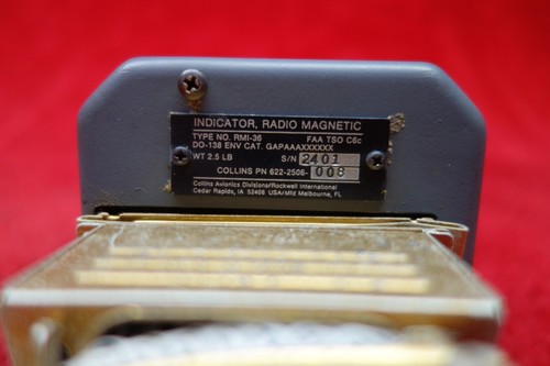 Collins Avionics RMI-36 Radio Magnetic Indicator PN 622-2506-008 - 第 13/14 張圖片