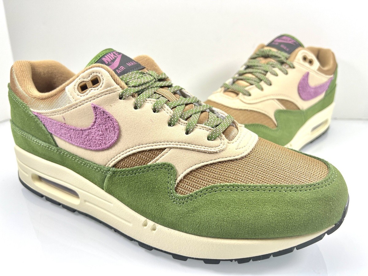 Nike Air Max 1 NH \'Treeline\' ~ Treeline Light Bordeaux DR9773-300 Men\'s: 9 *NWOB Sneaker Politics main image 2