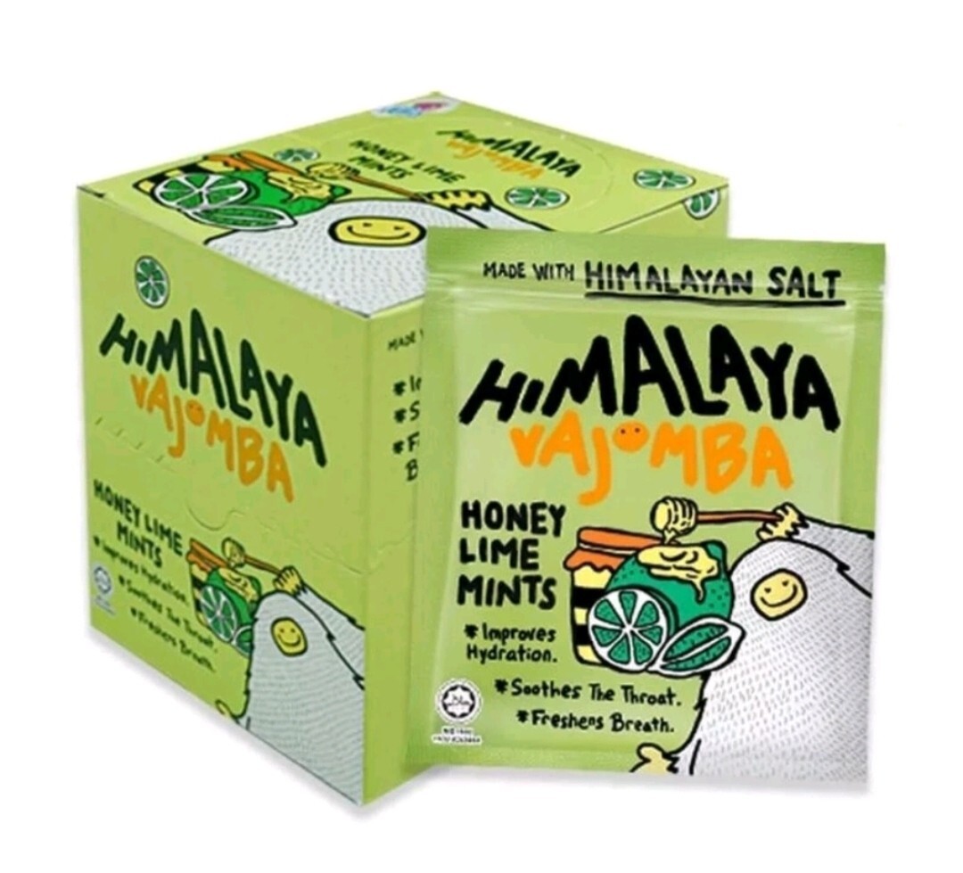 Himalaya Vajomba Sport Candy(12 Packs/BOX) Honey Lime Mint Flavour