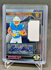 2024 Panini Illusions BRENDEN RICE RC Cracked Ice Jersey Patch AUTO RPA 02/49