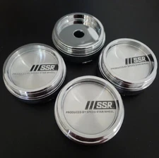4 pcs 60 mm for SSR Badge Emblem Alloy Wheel Center Caps Hub Caps Rim Caps