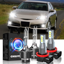 For 2012-2014 Toyota Camry 4pcs Hid Headlight Bulbs Low Beam Led Fog Light Kit For 2012-2014 Toyota Camry 4pcs Hid Headlight Bulbs Low Beam Led Fog Light Kit