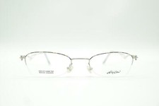 Alpina VV060 Silver Multicolored Oval Glasses Frame Eyeglasses New
