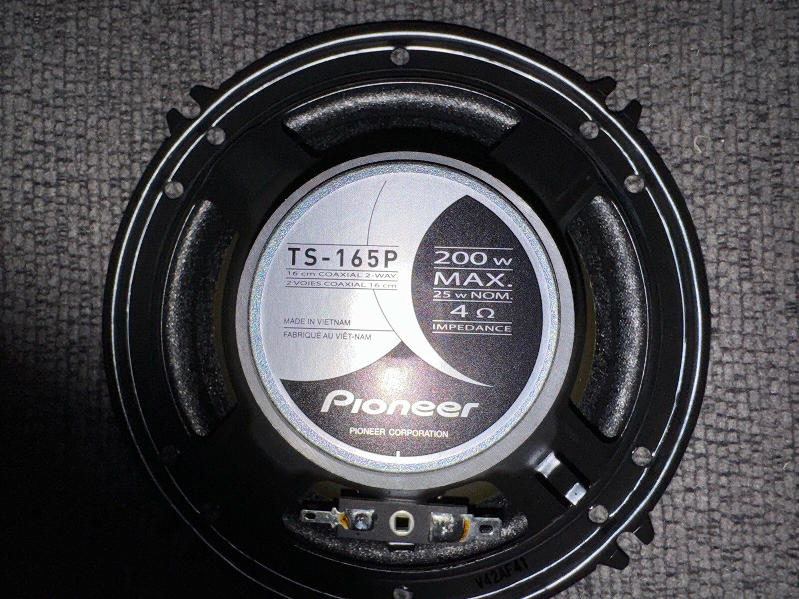 Pioneer TS165P 6.5'' 2Way Car Audio Speakers (4 Packs) 650076327497