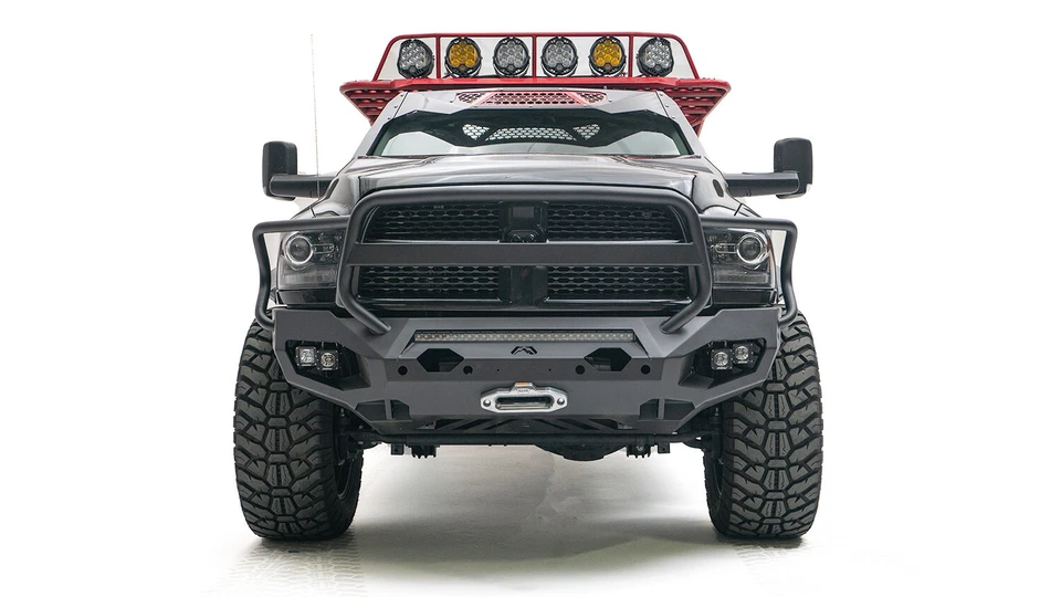 Fab Fours DR10-X2950-1 Matrix Front Bumper for 2010-2018 Dodge RAM 2500/5500 Foto 2 de 2