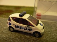 1/87 Busch Mb A Notarzt Ambulanz 48606