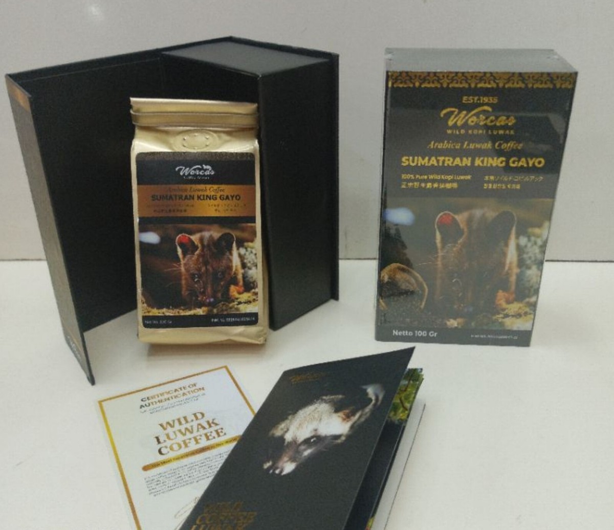 100% Pure Luwak Coffee Sumatra KinG Gayo 100g Whole Beaans | eBay