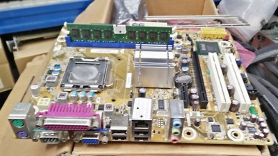 Intel DG41CN Socket 775 ATX Motherboard with E5300 CPU, 1GB Memory & I/O Plate