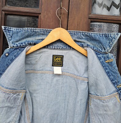 Vintage 70s 80s LEE Riders Shawnee Mission Kansas Usa Denim Jacket