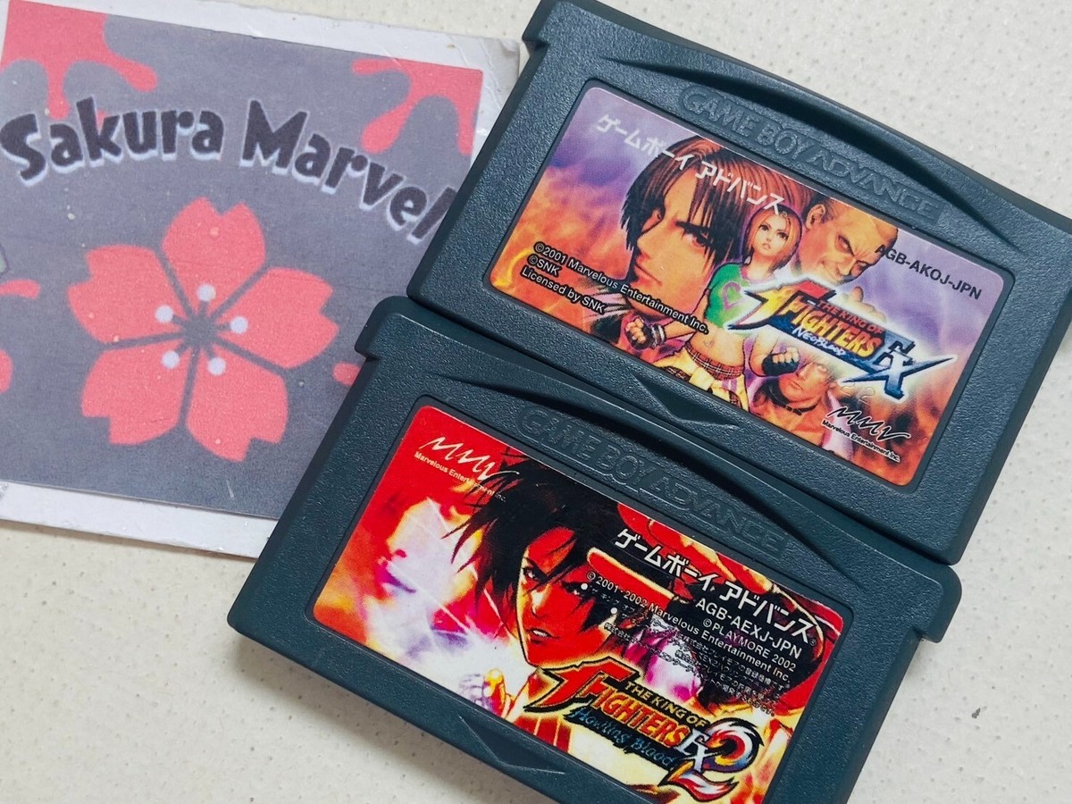 The Game Boy Advance and King of Fighters Ex2-howling Blood