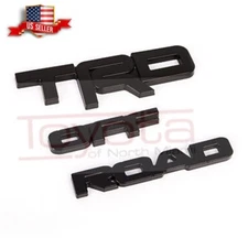 Genuine Toyota 4 Runner 2017-2018 TRD Off Road Emblem OEM 00016-89707 Black