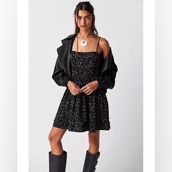 free people cherry mini dress Free People Cherry mini dress size M NWT
