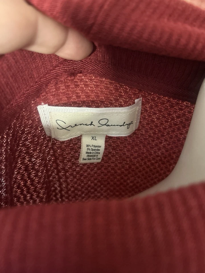 Suéter Rojo French Laundry XL  Foto 4 de 4