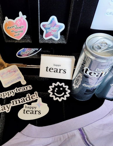 UNOPEN COCA COLA COKE HAPPY TEARS ZERO SUGAR HYPE KIT LIMITED EDITION SEALED BOX - Picture 5 of 13