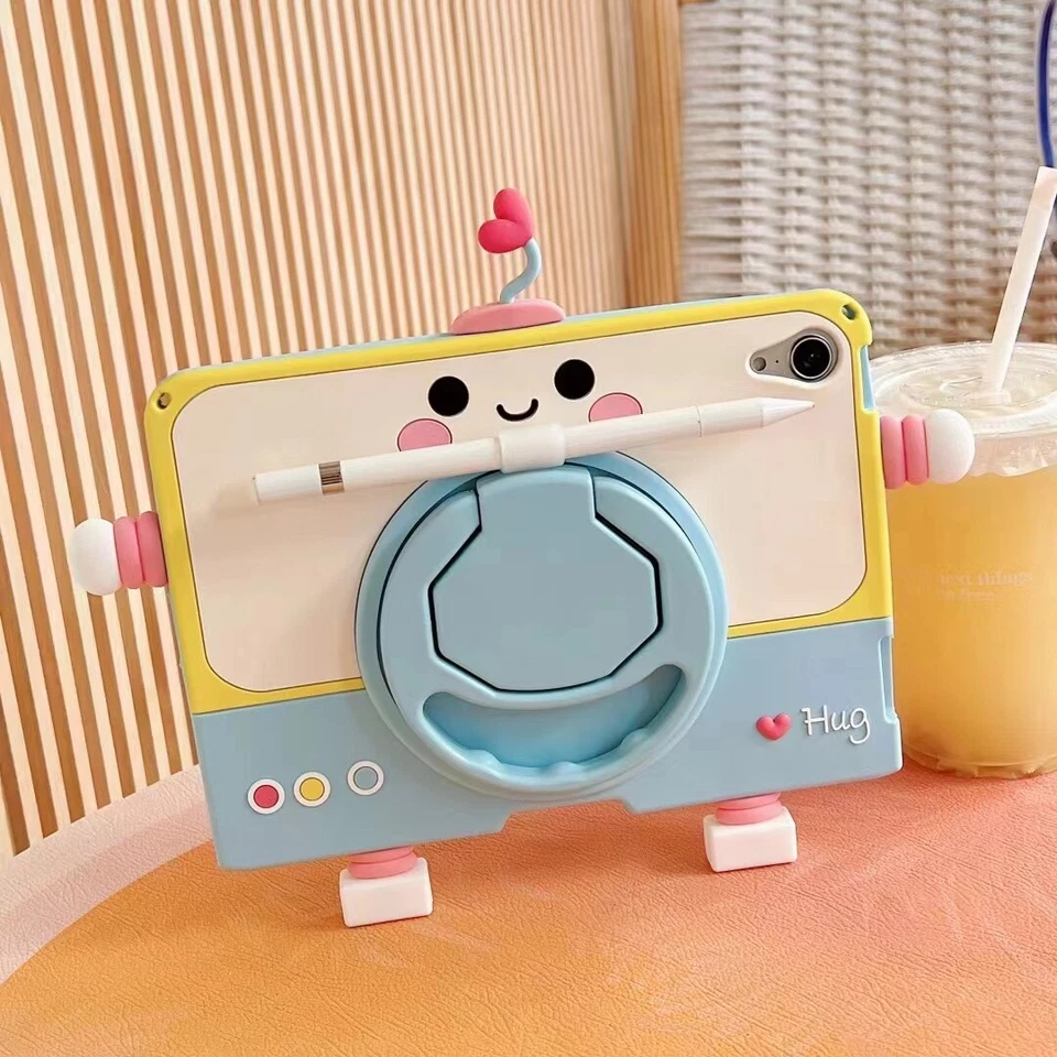 Kids Silicone Handle Shockproof Stand Case Cover For Xiaomi Pad 7 / 7 Pro 11.2" - Image 3 of 4