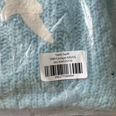 NEW Taylor Swift 1989 Cardigan - Size M/L - Rare Official Merch