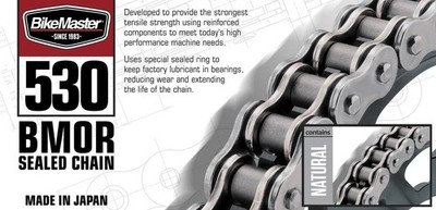 BikeMaster 530BMOR-BMR Rivet Connecting Link for 530 BMOR Series O-Ring Chain...