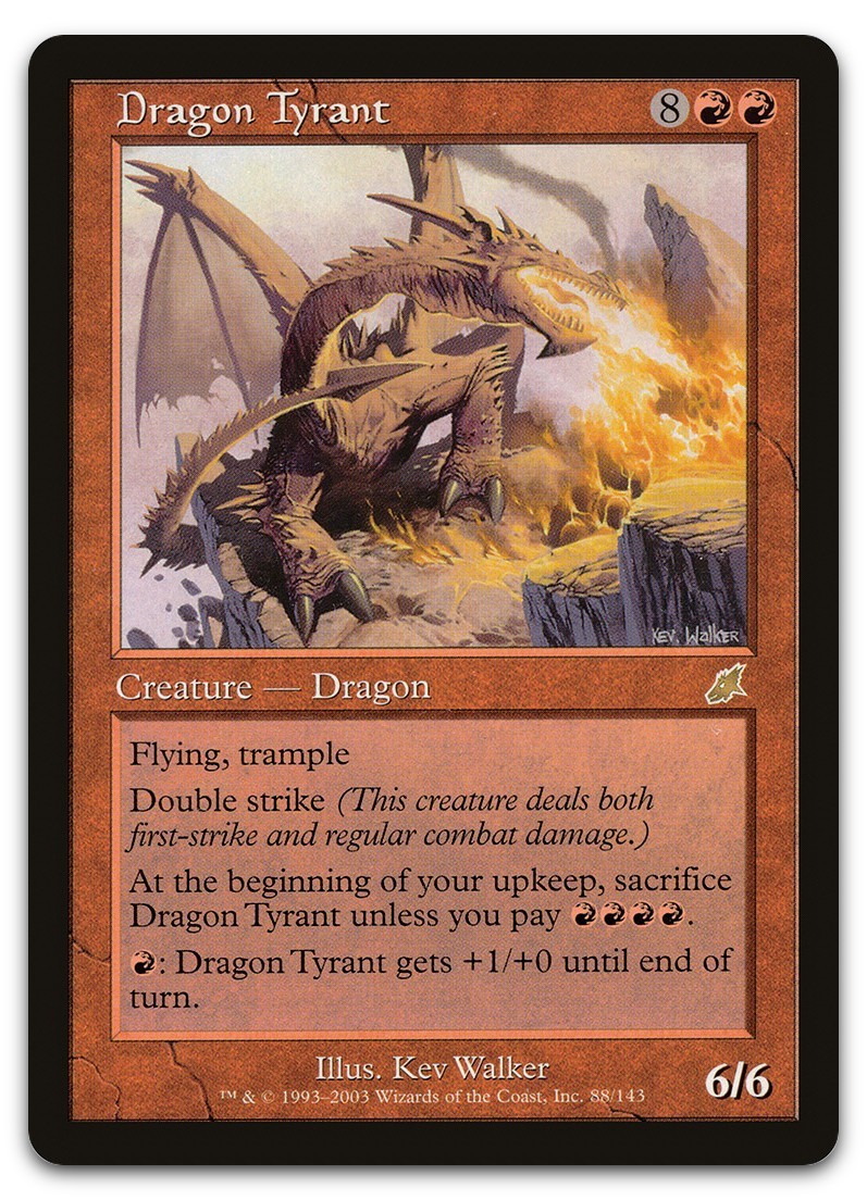 Dragon Tyrant #88 (LP) Scourge SCG Magic MTG