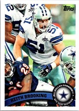 Keith Brooking 2011 Topps #79 Dallas Cowboys