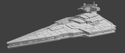 Star Wars Armada Victory II class Star Destroyer   139mm - Shipped from EU